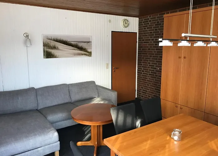 アパート Haus Ruegen Auf ボルクム